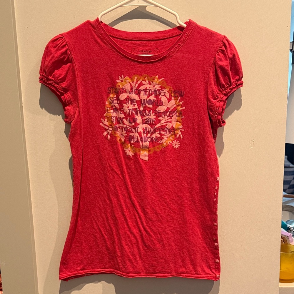 Billabong Red Graphic T-Shirt